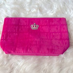 Juicy Couture Velour makeup bag